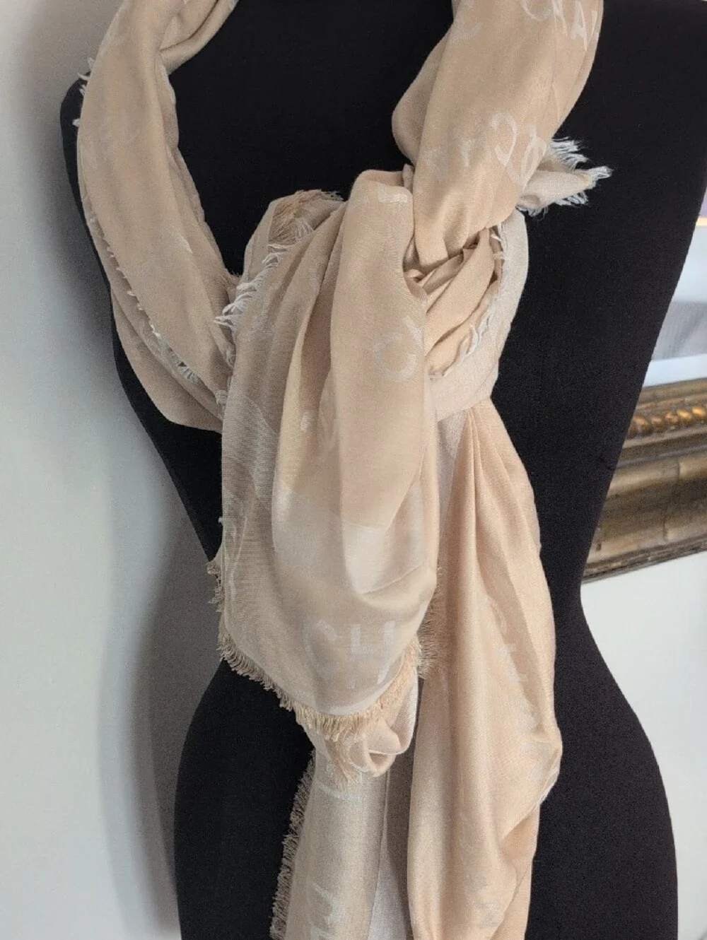 CHANEL soft beige